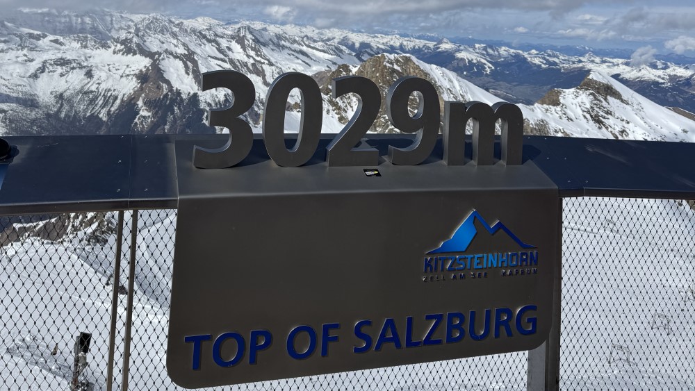 Top of Salzburg 3029 meter.